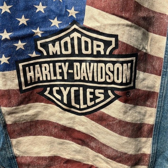 Men’s Harley-Davidson vest made in USA size L check it out very nice thanks 🙏 - Picture 5 of 8